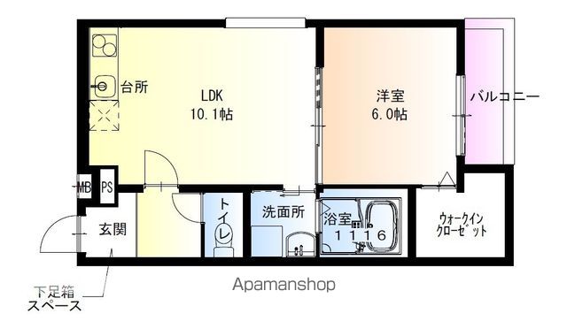 フジパレス高石駅北III番館の間取り写真