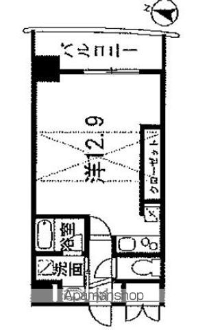 【エーデル博多の間取り】