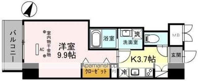 グレースクレスト八潮の間取り写真