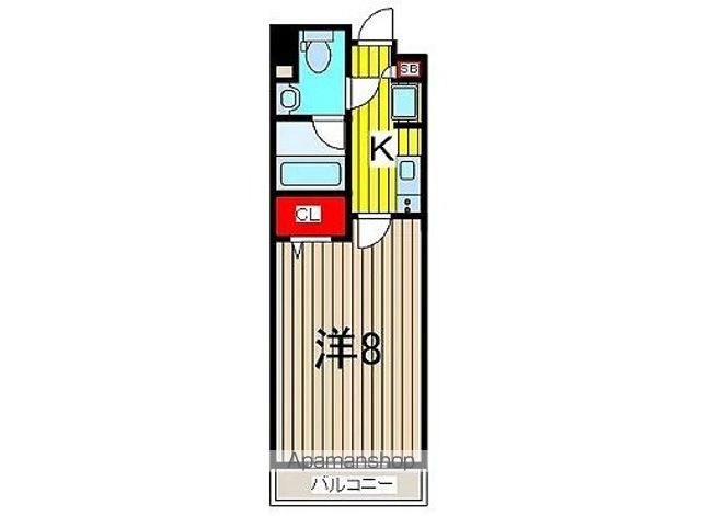 アルファコート蕨3の間取り写真