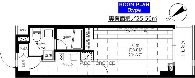 ステージグランデ茅場町の間取り写真