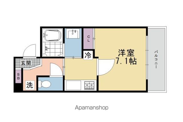REQUIE深草の間取り写真