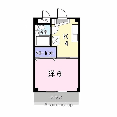 シティハイツ西本YSの間取り写真