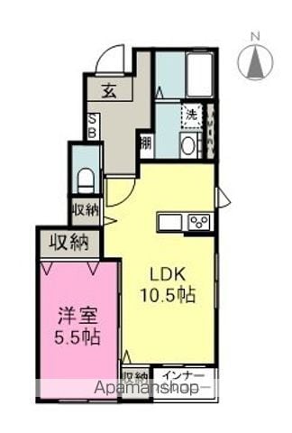 ハイランドシティAの間取り写真
