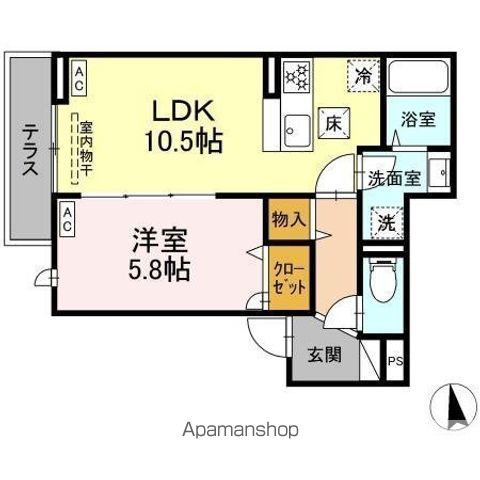 【グラナーデ貫井の間取り】