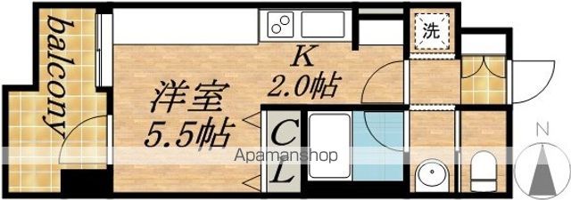ラヴィータ410の間取り写真