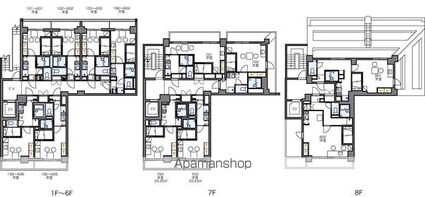 レオパレスＦｌａｔ浜松町[1K/18.64m2]の間取図