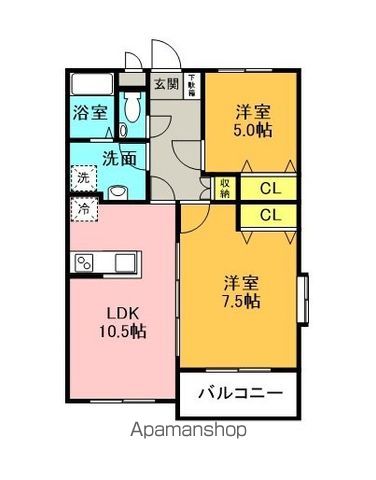 レアールマンションセレッソB棟の間取り写真