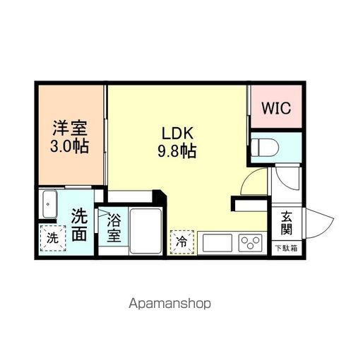 INTEGRAL向新庄の間取り写真