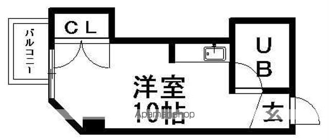 クレストコート北大前の間取り写真