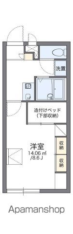 レオパレス土佐町の間取り