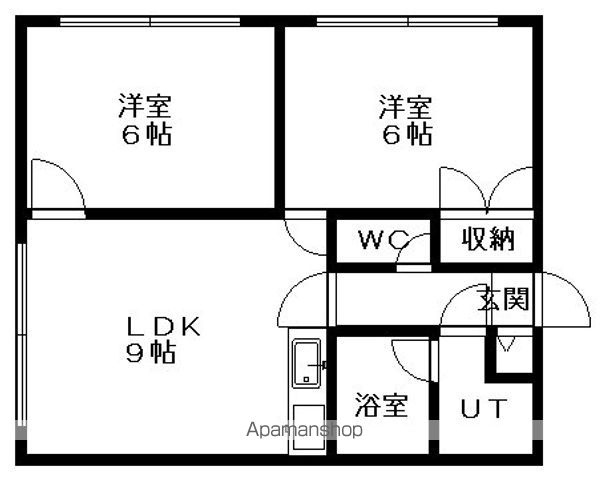 プログレスコート壱番館の間取り写真