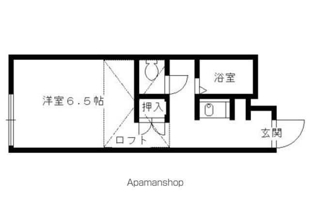 レオパレス北山WEST FOUNTAINの間取り写真