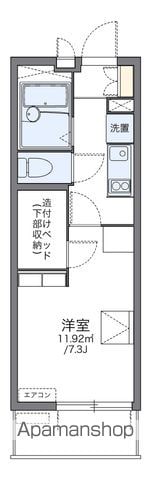 レオパレスURBAN桂坂の間取り写真