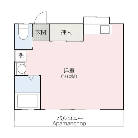 シャレル山王の間取り写真