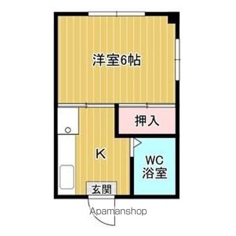コーポ加島の間取り写真