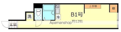 マルチプレックスＸ[1R/30.53m2]の間取図