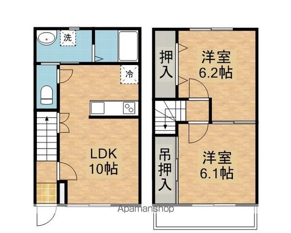 ユニゾンの間取り