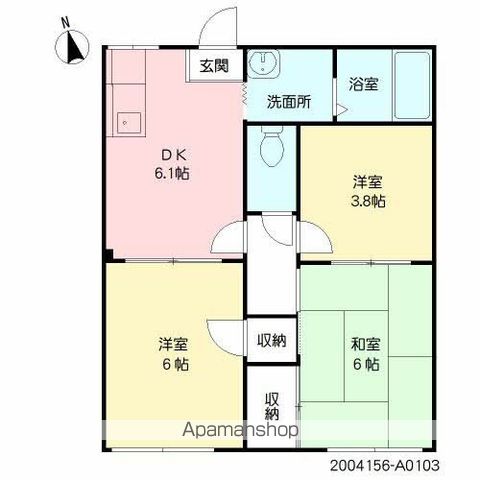 ベルテック須屋Iの間取り写真
