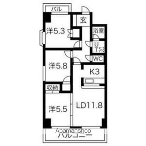 ITOH壱番館の間取り写真