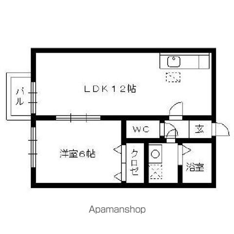 【メゾン・ド・ユニオンの間取り】