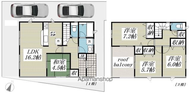 【ＳＵＭＡＩ－ＴＯ千葉市花見川区柏井０３の間取り】