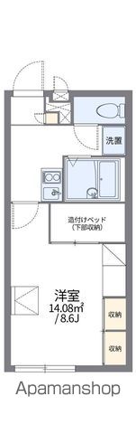 【レオパレスパサニアの間取り】