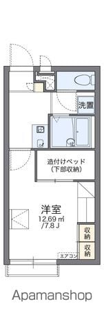 レオパレスティアの間取り写真