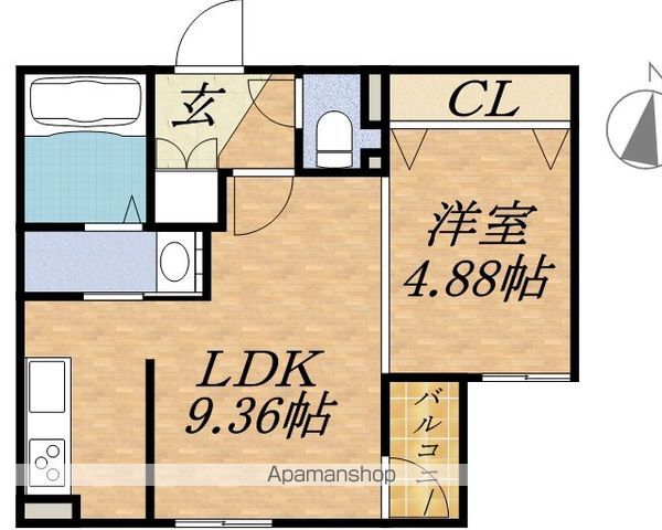 ヴェネーノ円山の間取り写真