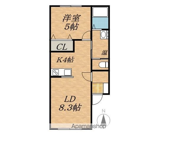 ウィステリアⅢの間取り