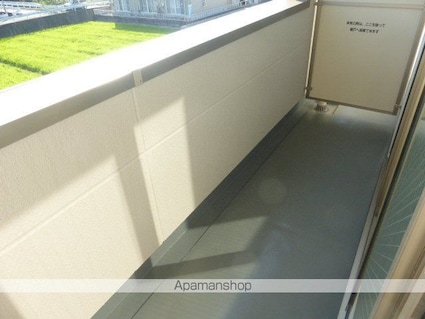 滋賀県近江八幡市白鳥町[1K/30.74m2]のバルコニー