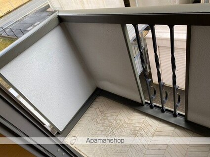 ウィル花堂[1R/30.03m2]のバルコニー