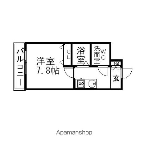フロンティアタワー名駅南の間取り写真