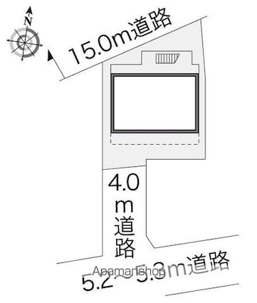レオパレスＦｌｏｒａ[1K/20.28m2]の配置図