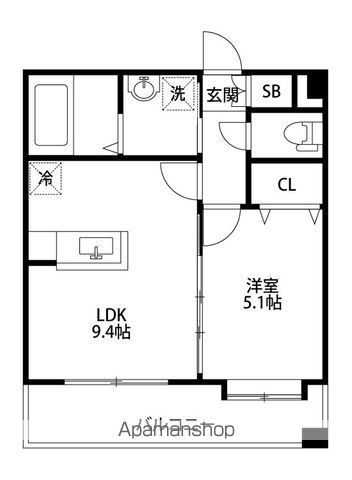 【ＬＵＣＩＳ千早の間取り】