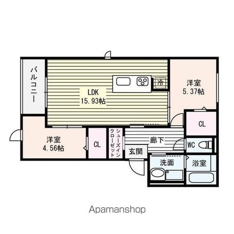 GEMMA GARDEN 堺東の間取り写真