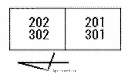 ケントマンション[2DK/55.48m2]の配置図