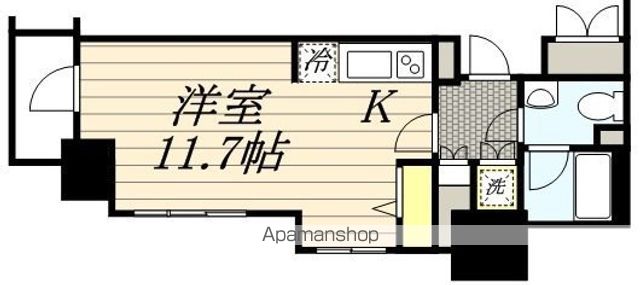 ＫＤＸレジデンス神楽坂通の間取り