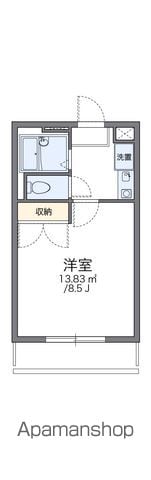 レオパレスラフォーレⅢの間取り