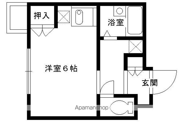 レオパレスブランカの間取り写真