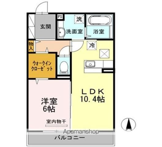 カーサグランデの間取り写真