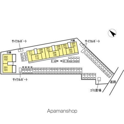 ＤーＲＯＯＭ　Ｍ　ＰＲＥＭＩＵＭ 201 ｜ 福岡県福津市津屋崎７丁目1-27（賃貸アパート3LDK・2階・69.22㎡） その17