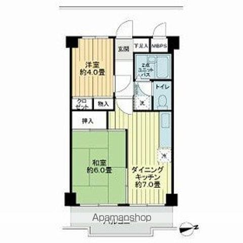 ライオンズマンション調布国領の間取り