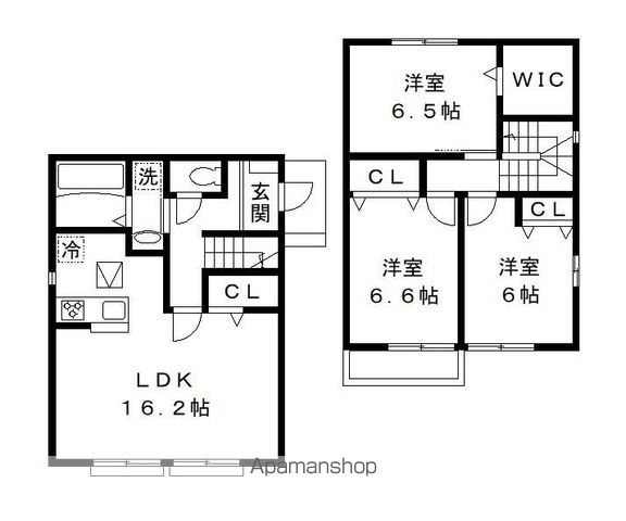 【アビタシオンフーサ　Ｄ棟の間取り】