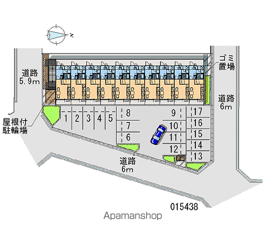 レオパレス土佐町 109 ｜ 和歌山県和歌山市土佐町３丁目26-4（賃貸アパート1K・1階・23.18㎡） その22