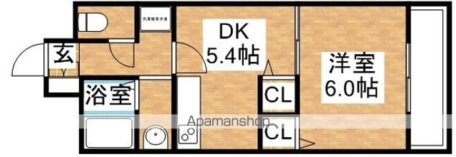 WEST VILLA 21の間取り写真