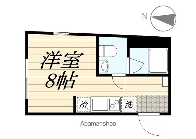 中野区沼袋のマンションの間取り