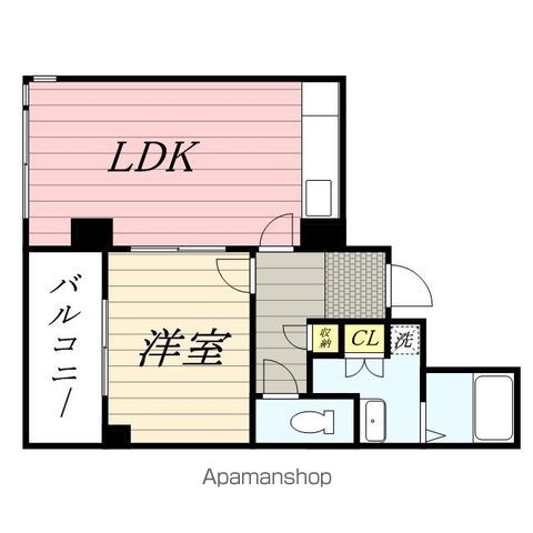 ハイロイヤル鳥栖の間取り写真
