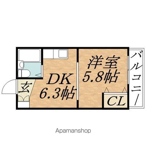 サウスフォーIの間取り写真