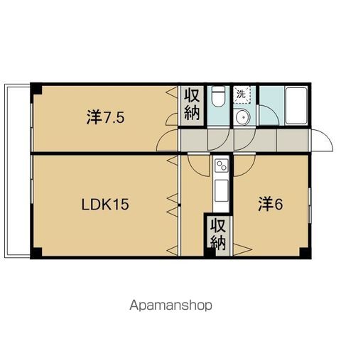 アパートメントカヤ田園調布の間取り写真